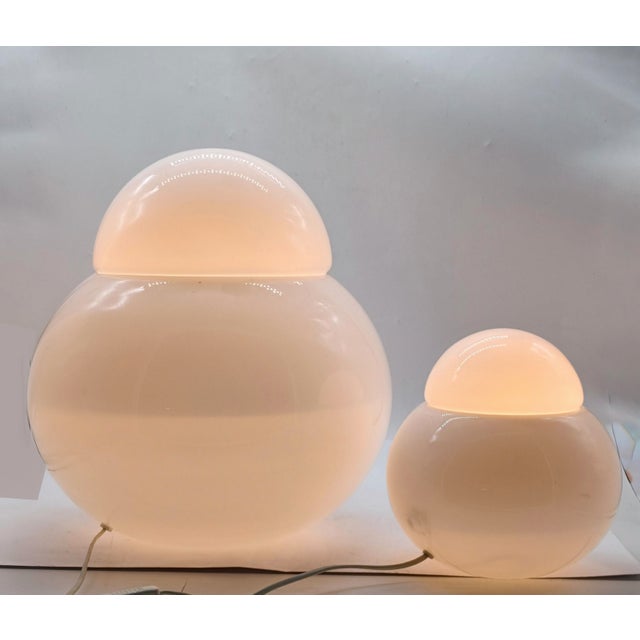 Small Daruma Table Lamp by Sergio Asti for Fontana Arte, 1960s For Sale - Image 6 of 8