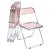 Acrylic Glass Pink and Chrome Plia Chairs by Piretti for Castelli, Italy, 1970s, Set of 4 For Sale - Image 18 of 18