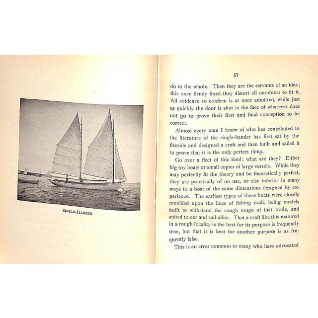 "On Yachts and Yacht Handling" 1901 Day, Thomas Fleming For Sale - Image 4 of 10
