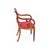 Antique Regency Triple Pillar Dining Table and Swag Back Chairs, 1890s, Set of 15 For Sale - Image 15 of 18