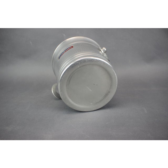 Metal Italian Ice Bucket in Aluminum from Cinzano, 1970s For Sale - Image 7 of 11