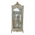 Antique Louis XVI Single Door Display Cabinet For Sale