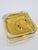 Glass Murano Sommerso Ashtray Amber Art Glass, Italy, 1960s For Sale - Image 7 of 11
