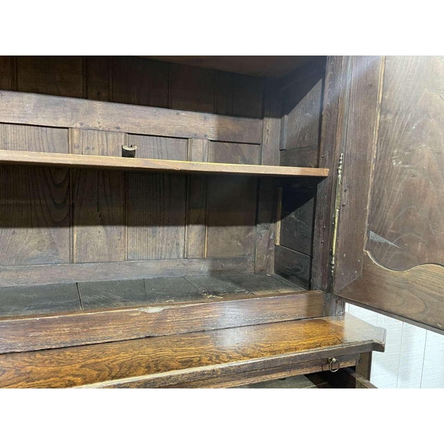 Antique Cabinet in Oak and Chestnut, 1700s For Sale - Image 6 of 18