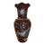 20th Century Asian Laquer and Mother of Pearl Inlay Vase For Sale