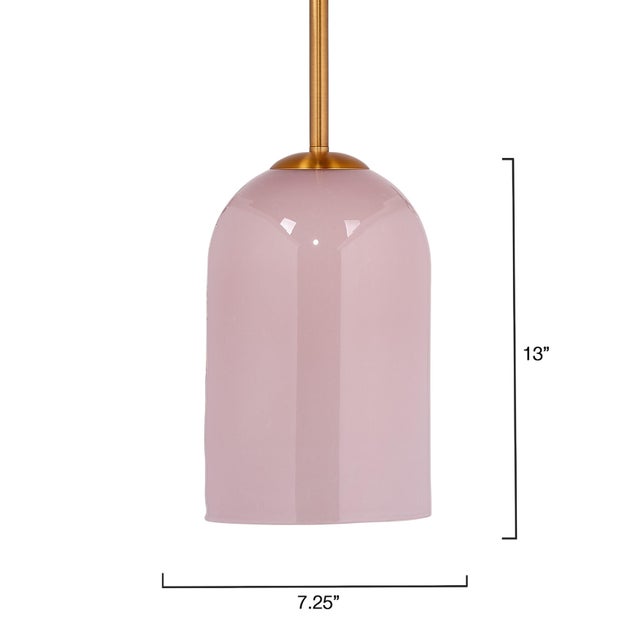 Modern Jamie Young Holt Pendant, Pink For Sale - Image 3 of 7