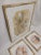 Vintage Floral Print Set With Bamboo Look Frames - Set of 3 For Sale - Image 4 of 12