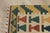 Textile 1970s Boho Style Turkish Vintage Geometric Design Handmade Oushak Kilim Rug For Sale - Image 7 of 13
