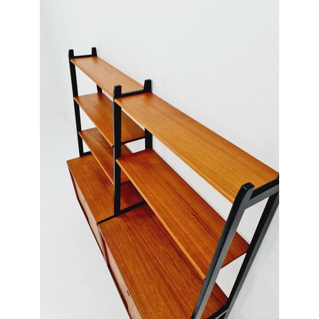 Danish Freestanding Bookshelf System in Teak by Bengt Ruda, 1960s For Sale - Image 5 of 11