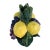 Mid 20th Century Italian Capodimonte Style Figural Lemons Grapes Candle Holder For Sale - Image 5 of 10