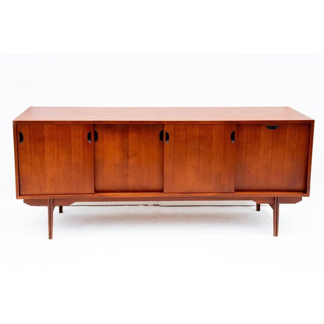Vintage Scandinavian Sideboard in Teak, 1960 For Sale - Image 3 of 10
