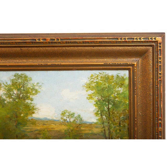 American Tonalist Impressionist Painting “Midsummer” by Cullen Yates For Sale - Image 11 of 12