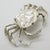 Large Vintage Italian Handmade Silver Crab-Shaped Box, 1950s For Sale - Image 3 of 13