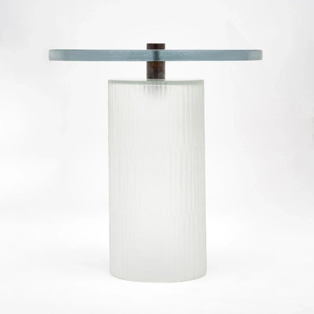 Murano Glass Side Tables For Sale - Image 4 of 10