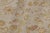 Beige Rug & Kilim’s Tudor Style Rug in White With Beige-Brown Floral Patterns For Sale - Image 8 of 9