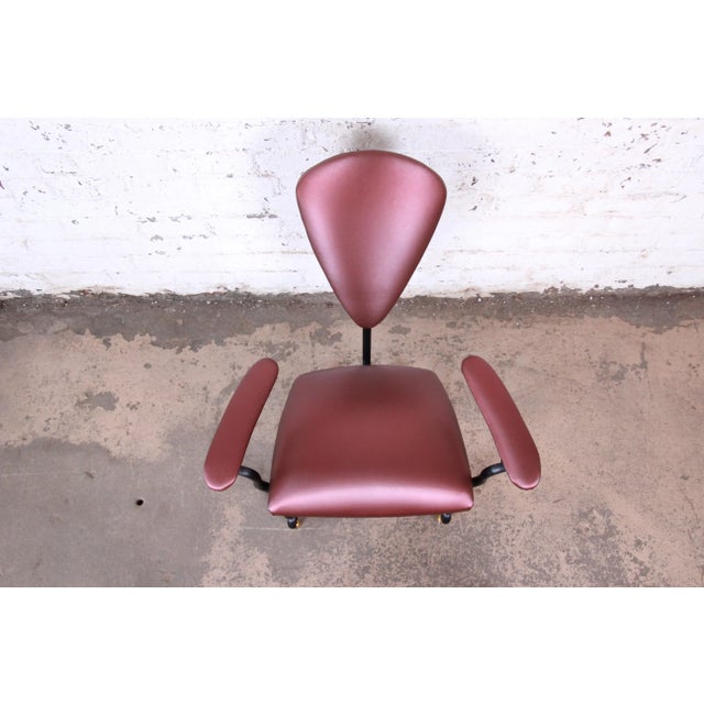 Peter Handler Custom Handmade "Pteranodon" Postmodern Desk Chair, 2008 For Sale In South Bend - Image 6 of 13