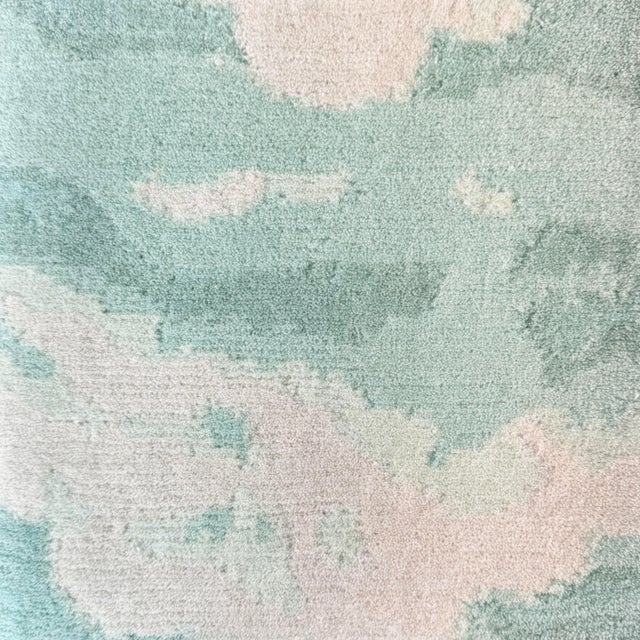 Experience the heavenly allure of the Culumus Cloud Hand-Knotted Tibetan Weave Wool Area Rug. This luxurious bedroom rug...