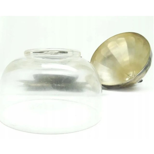 Art Nouveau Sugar Bowl from Szandrik, Hungary, 1890s, in Worn conditions. Designed 1890 to 1919 This piece has an...