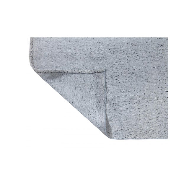 Stone Blue Vintage Kilim Runner - 2`11" X 12`8" For Sale In Los Angeles - Image 6 of 6