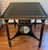 Italian Hand Painted Ebonized Side Table For Sale - Image 9 of 9