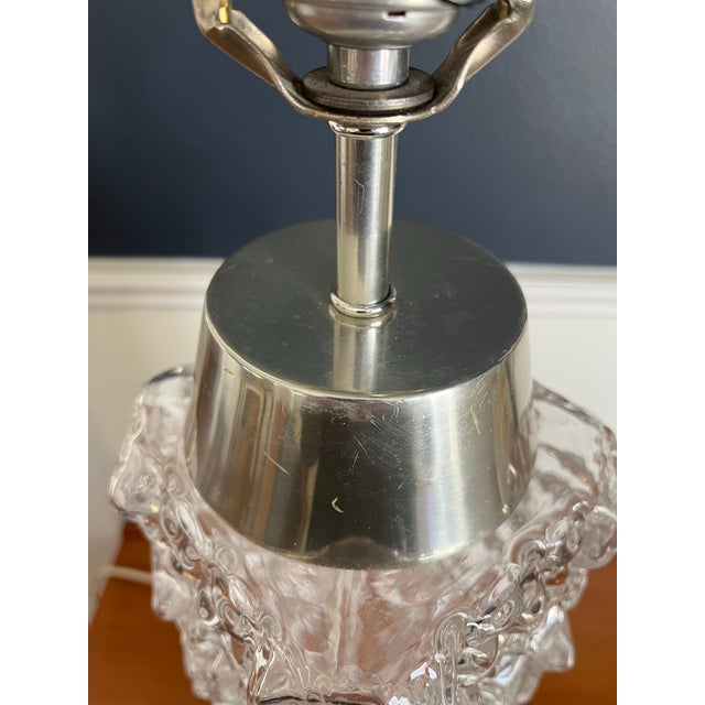 Mid-Century Modern Mid Century Brutalist Skyscraper Glass Lamp Pukeberg Style For Sale - Image 3 of 10