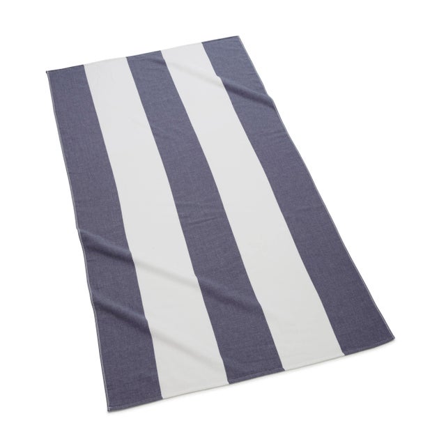 Our charming Block Stripe Fouta Beach Towels are summer redefined. Crafted from 100% combed cotton, this highly plush and...