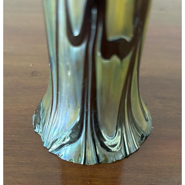 Art Nouveau Glass Vase, 1890s For Sale - Image 17 of 18
