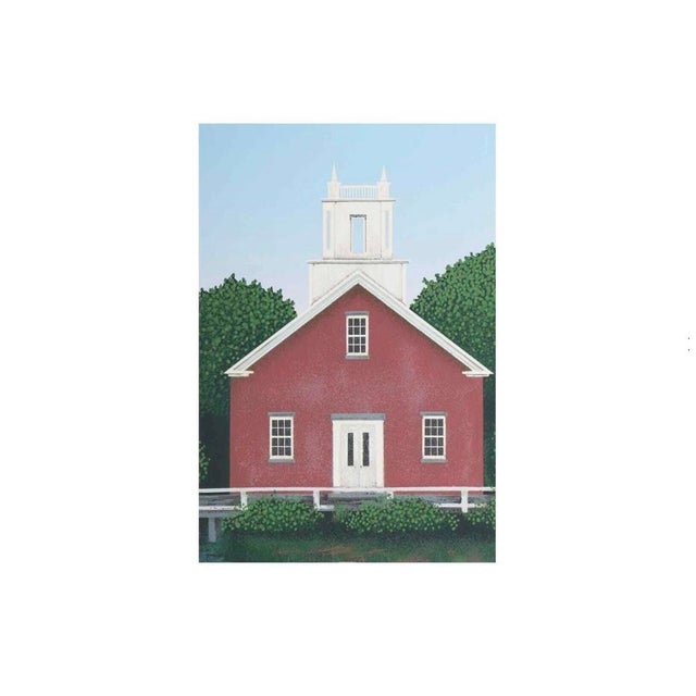 Theodore Jeremenko Serigraph "Harrisville" Signed Numbered For Sale - Image 4 of 10