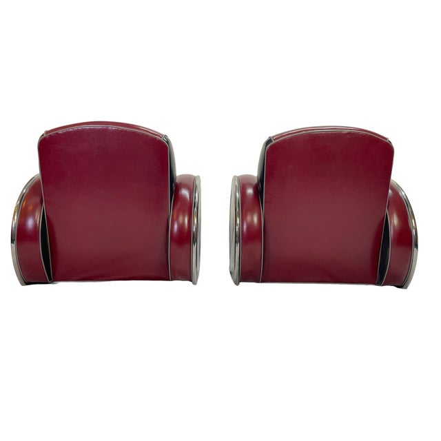 1980s Streamline Moderne Seating Suite Attributed to Donald Deskey For Sale - Image 12 of 18