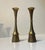 Vintage Candleholders in Brass by Jens Harald Quistgaard, 1960s, Set of 2 For Sale - Image 4 of 7