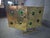 Italian Brass and Black Glass Sideboard with 24 Green Murano Glass Jewels from Justfurnituress SRL For Sale - Image 6 of 11