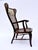 Italian Gio Ponti Inspired Caned Wing Chairs For Sale - Image 3 of 12