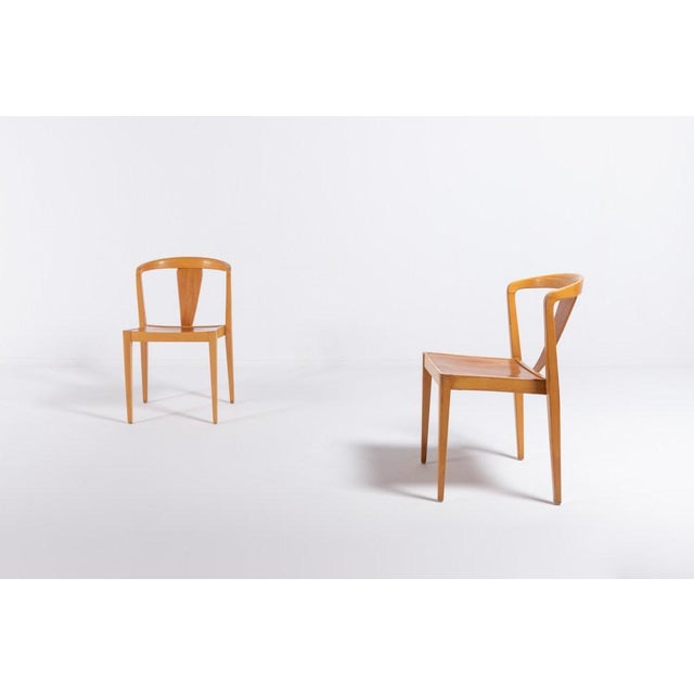 Bodafors Dining Chairs by Axel Larsson for Bodafors, Set of 4, 1960s For Sale - Image 4 of 15