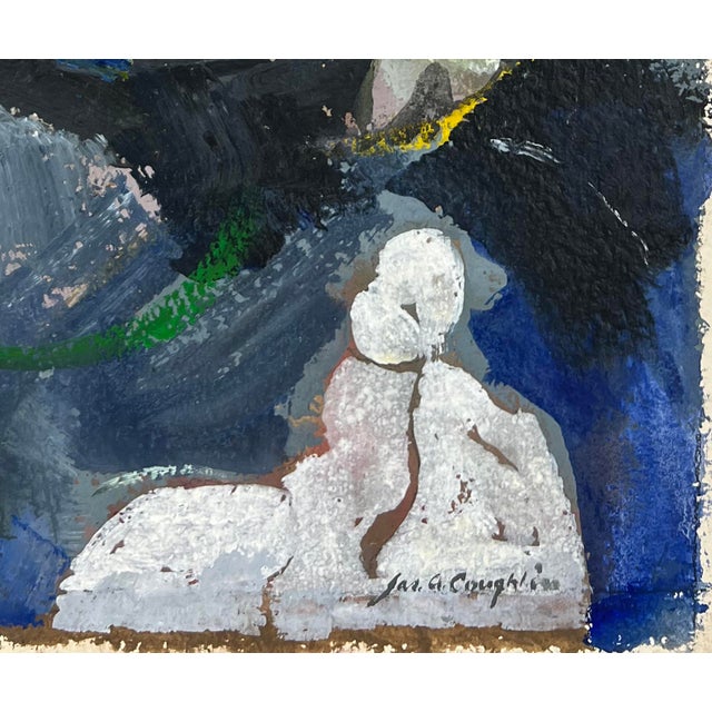 Paint Abstract Figural and Pediments - Two Sided Art by James Coughlin For Sale - Image 7 of 11