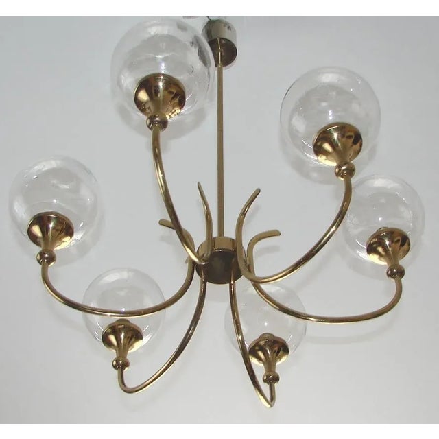 Chandelier from Wila, 1960s For Sale - Image 10 of 11