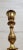 Metal Vintage Brass Candlestick Holder For Sale - Image 7 of 8