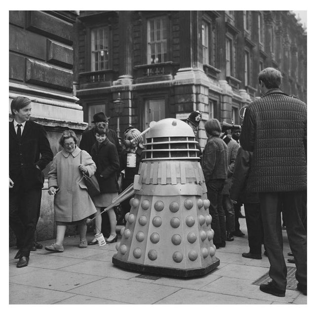 'Dalek in Downing Street' Unframed Archival Pigment Print For Sale