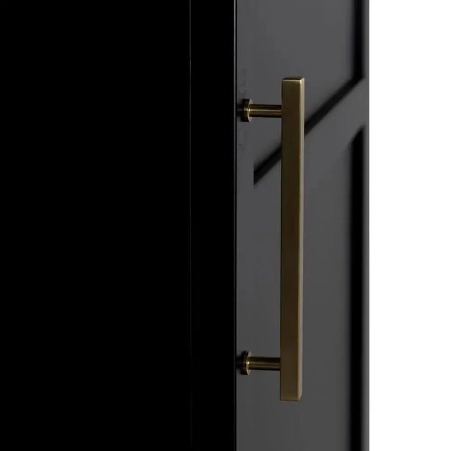 Wood NOIR New Tyrol Hutch, Left For Sale - Image 7 of 9