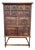 Spanish Wooden Storage Cabinet with Drawers, 1900s For Sale