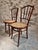 Antique Vienna Bentwood Chairs by Jacob & Josef Kohn, Austria, 1930s, Set of 2 For Sale - Image 3 of 18