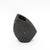 Black Modern Shagreen Vase by R&y Augousti For Sale - Image 8 of 9