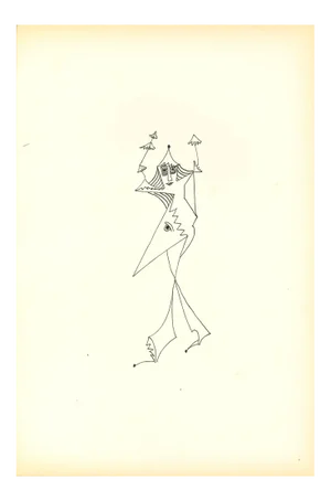 Bruno Capacci, Composition of Diodora, Original Lithograph, 1950s