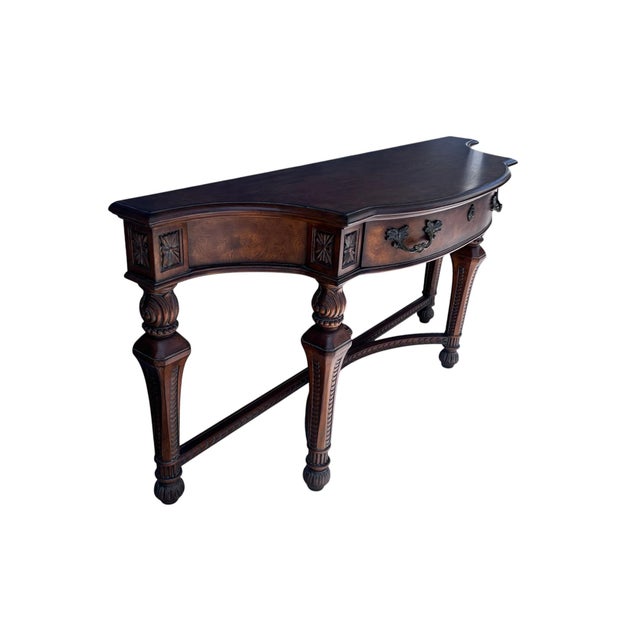 Late 20th Century Drexel Heritage Talavera Sofa Table For Sale - Image 5 of 9