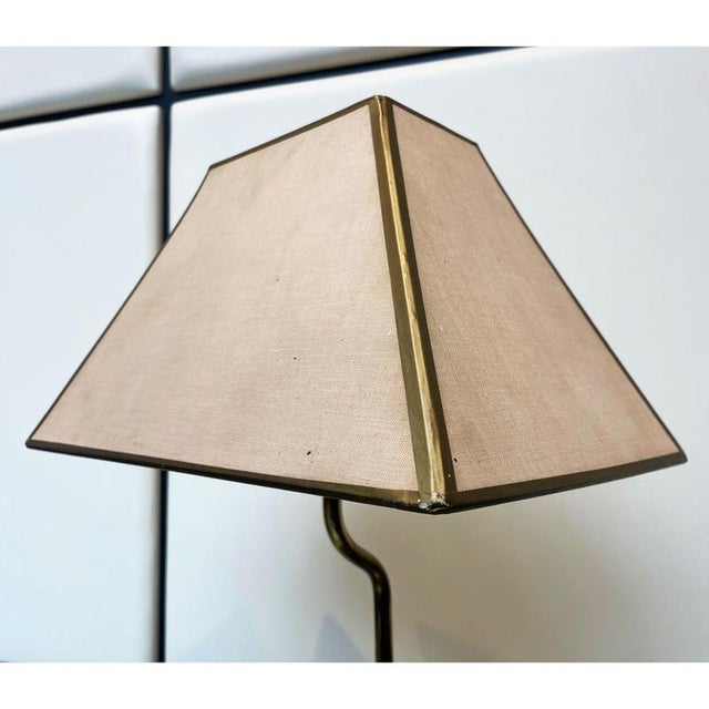 Vintage Brass Duck Table Lamp on Clear Acrylic Base, 1970s For Sale - Image 17 of 18