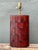 Vintage Woven Leather Lamp For Sale - Image 4 of 12