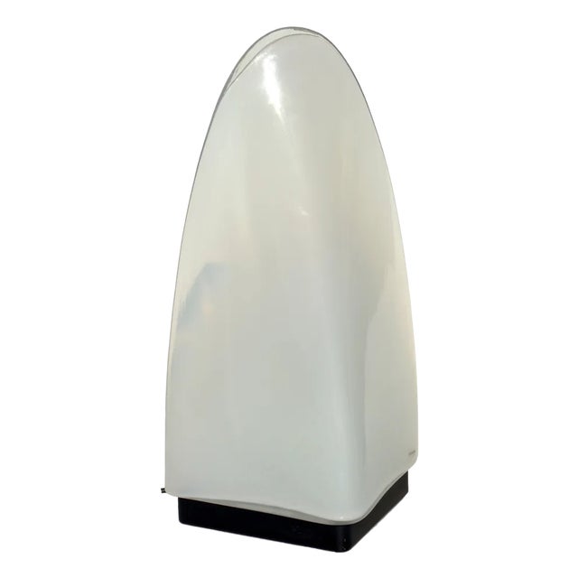 Large Italian Murano Glass Table Lamp from Mazzega, 1970s For Sale