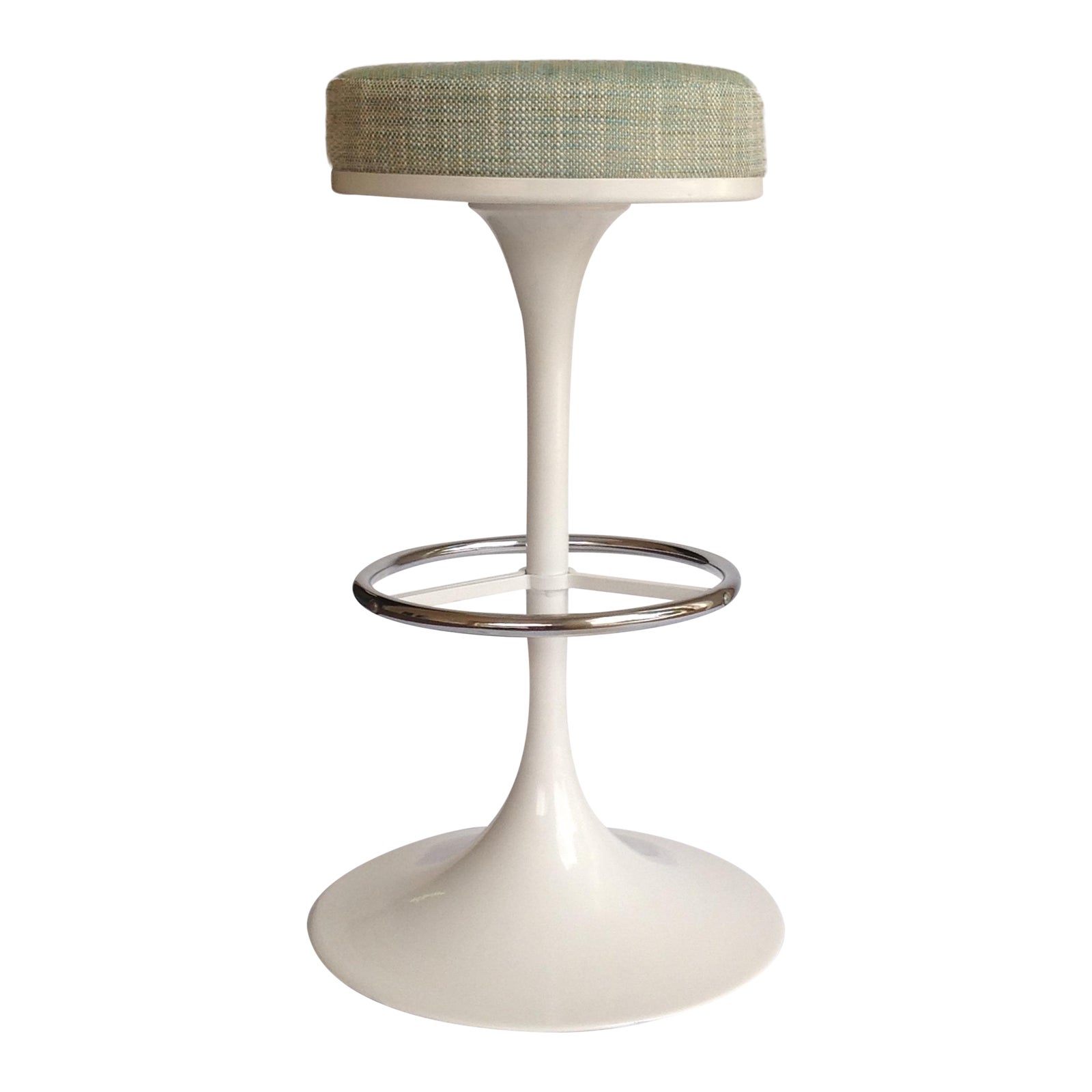 Vintage Tulip Bar Stool in-Style of Eero Saarinen/Knoll