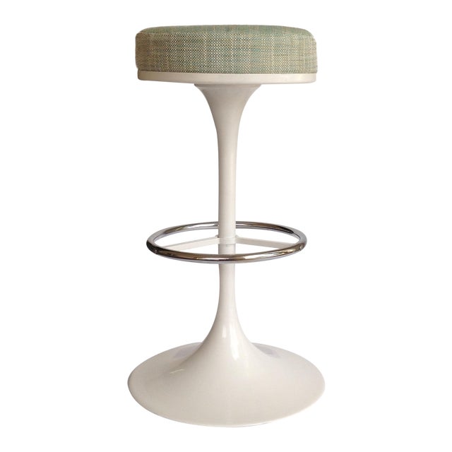 C.1960's Vintage Tulip Bar Stool in-Style of Eero Saarinen/Knoll For Sale