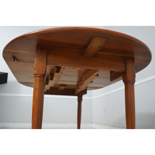 Stickley Cherry Valley Round Dining Room Table For Sale - Image 17 of 18