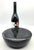 Mid 20th Century Mid 20th Century Black Marble Bowl With Lid For Sale - Image 5 of 13